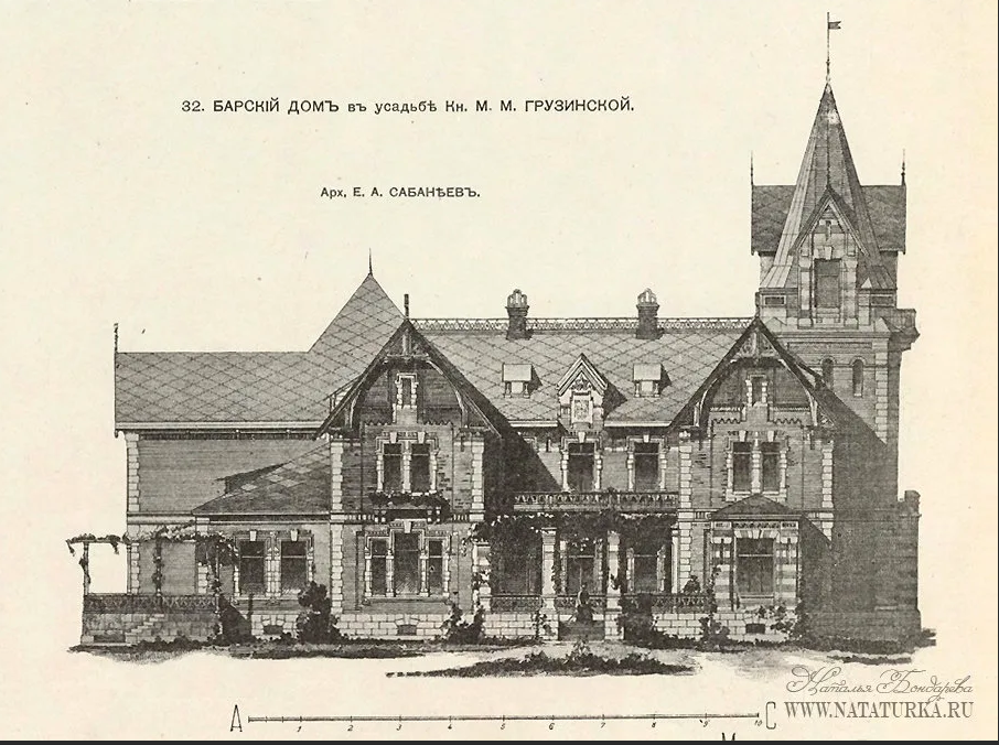 Старинная открытка. С сайта https://zen.yandex.ru/media/kluchmedia/dvorianskie-usadby-vladimirskoi-gubernii-na-staryh-snimkah-5b698615bd216300a80d3fe1