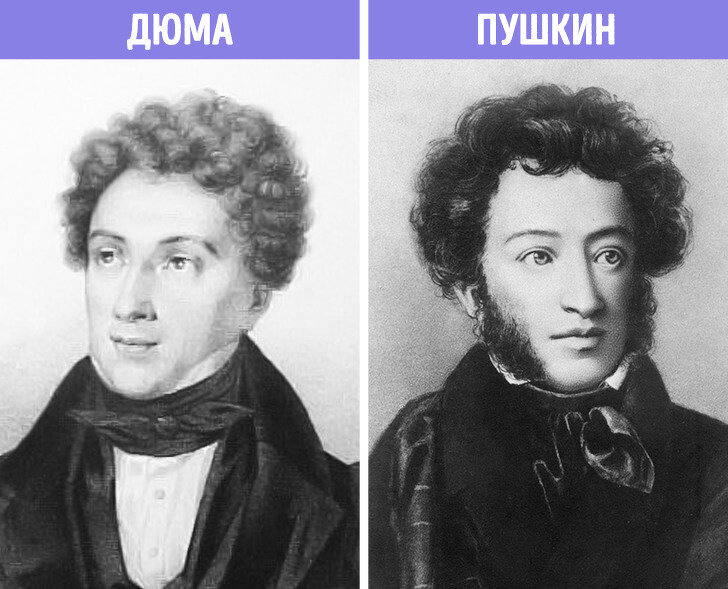 С кем сравнивают пушкина. Дюма и Пушкин.