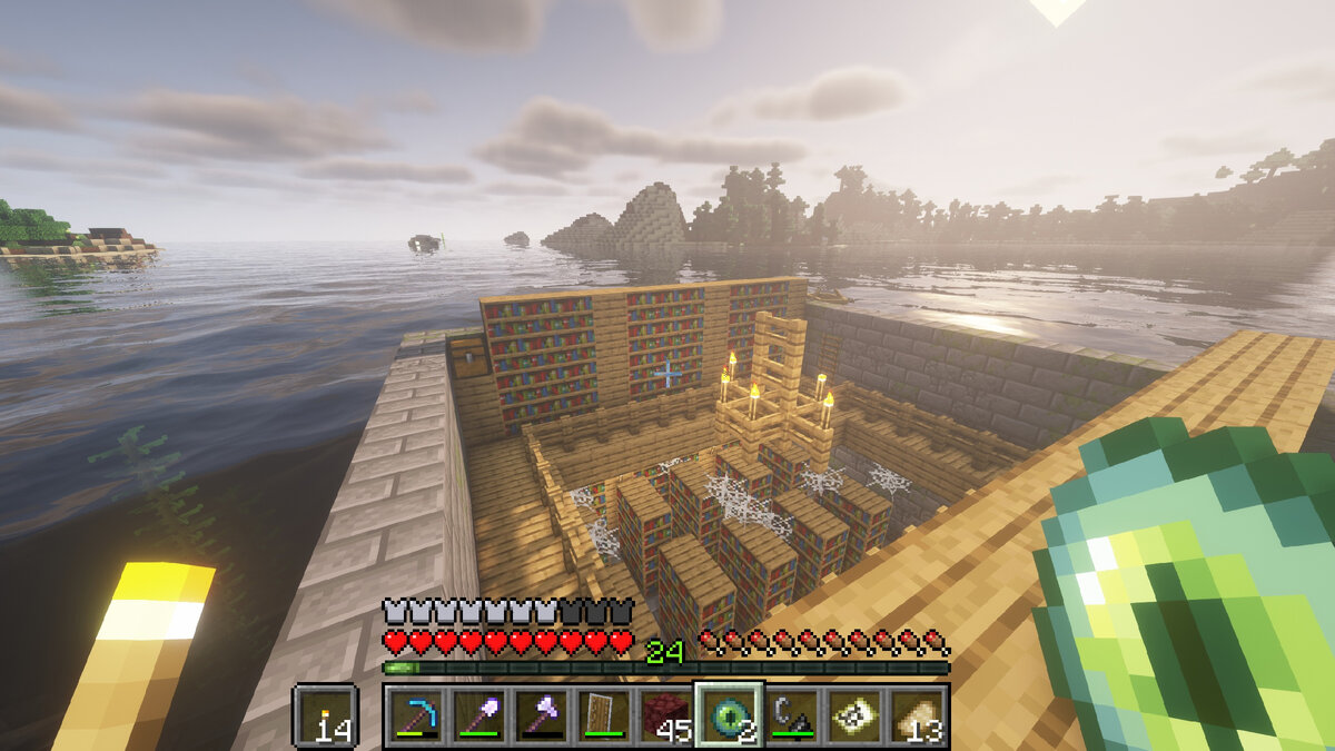 Скрин из игры Майнкрафт.