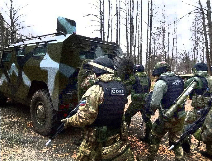 Мужики из СОБРа не просто так едят свой хлеб