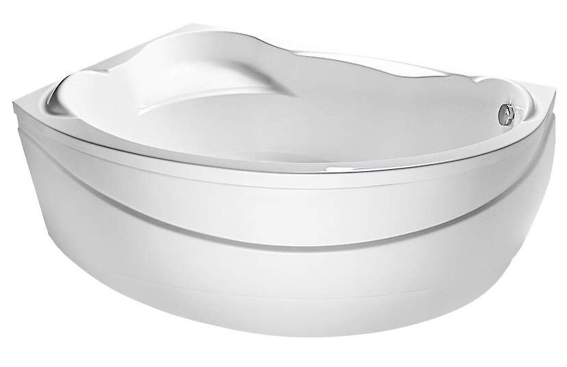 Асимметричная ванна Catania оснащена просторной внутренней чашей, в которой смогут удобно разместиться двое взрослых.-1-3