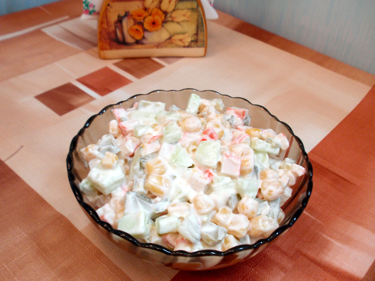 Салат из крабовых палочек