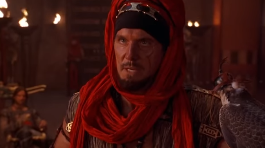 Ральф Меллер в фильме "Царь Скорпионов"