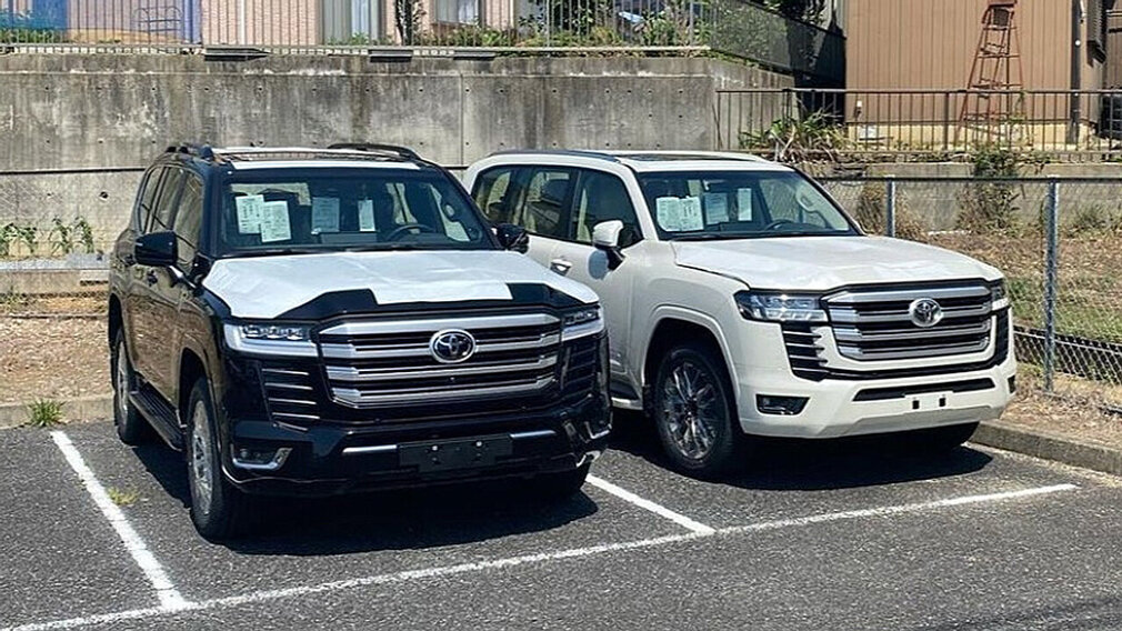 Шпионские фото Toyota Land Cruiser 300 в исполнении ZX