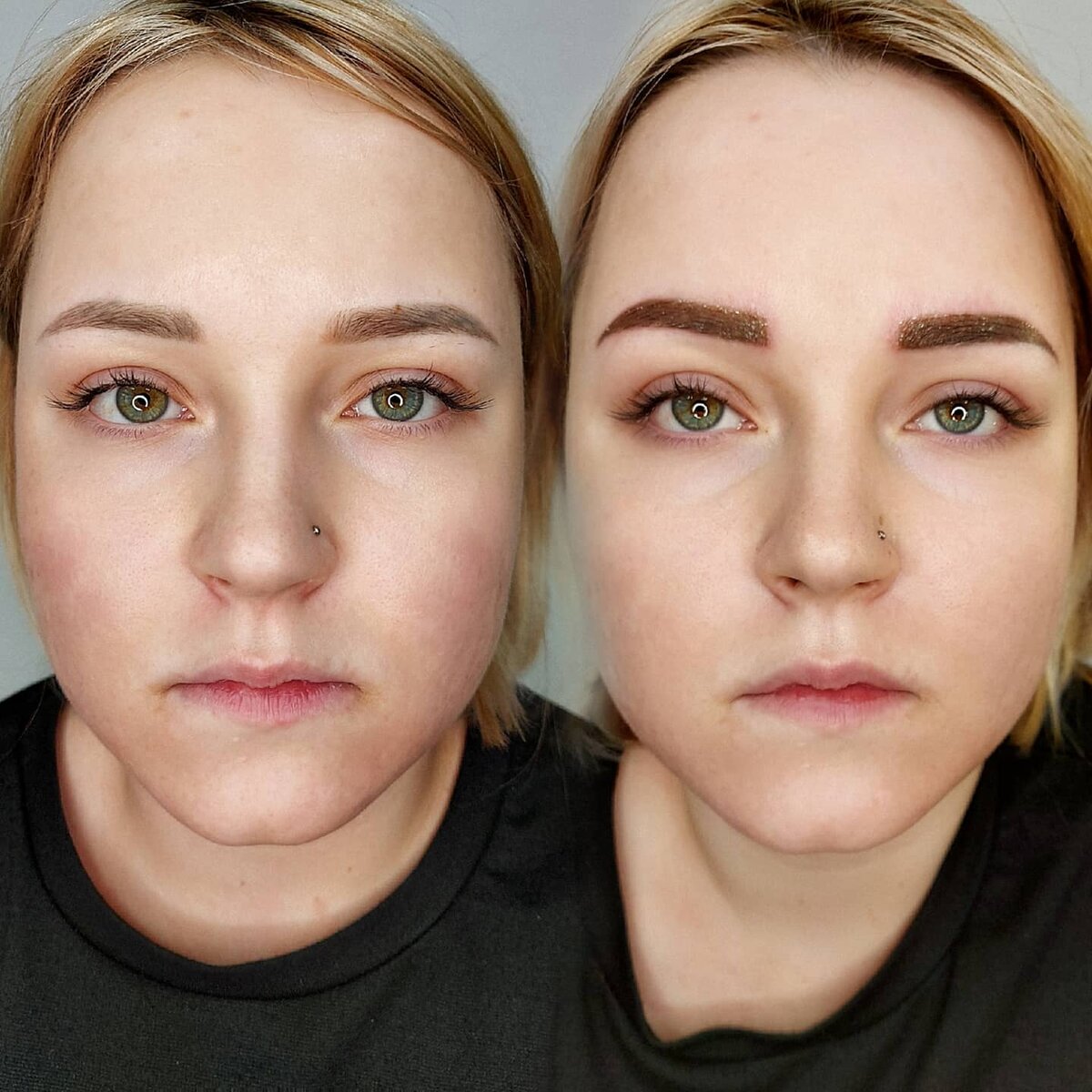 Коррекция после первичного нанесения 