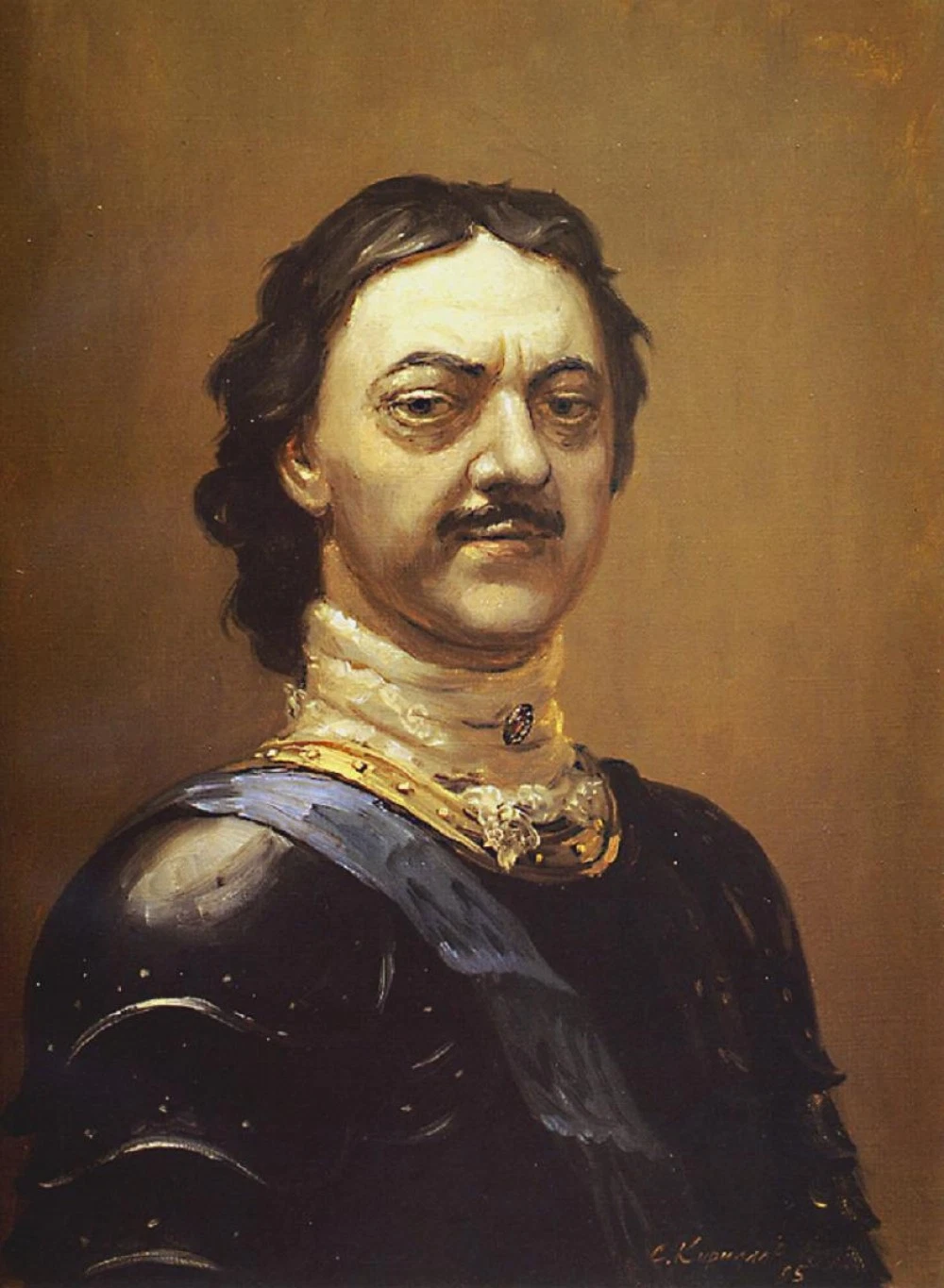 Портрета 1. Петр 1. Петр i Алексеевич (1672 - 1725). Портрет Петра Великого. Сергей Кириллов портреты Петра 1.