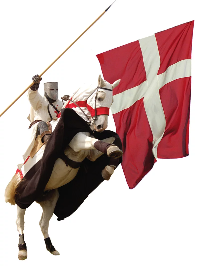 Самый древний флаг. Датские Рыцари 13 век. Рыцарские знамена. Средневековые знамена. Флаг рыцарей.