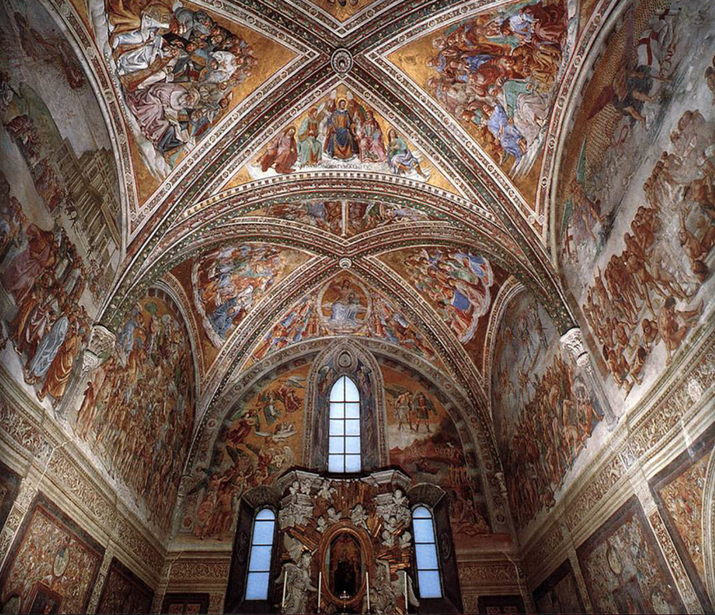 Капелла Сан Брицио в Дуомо города Орвието