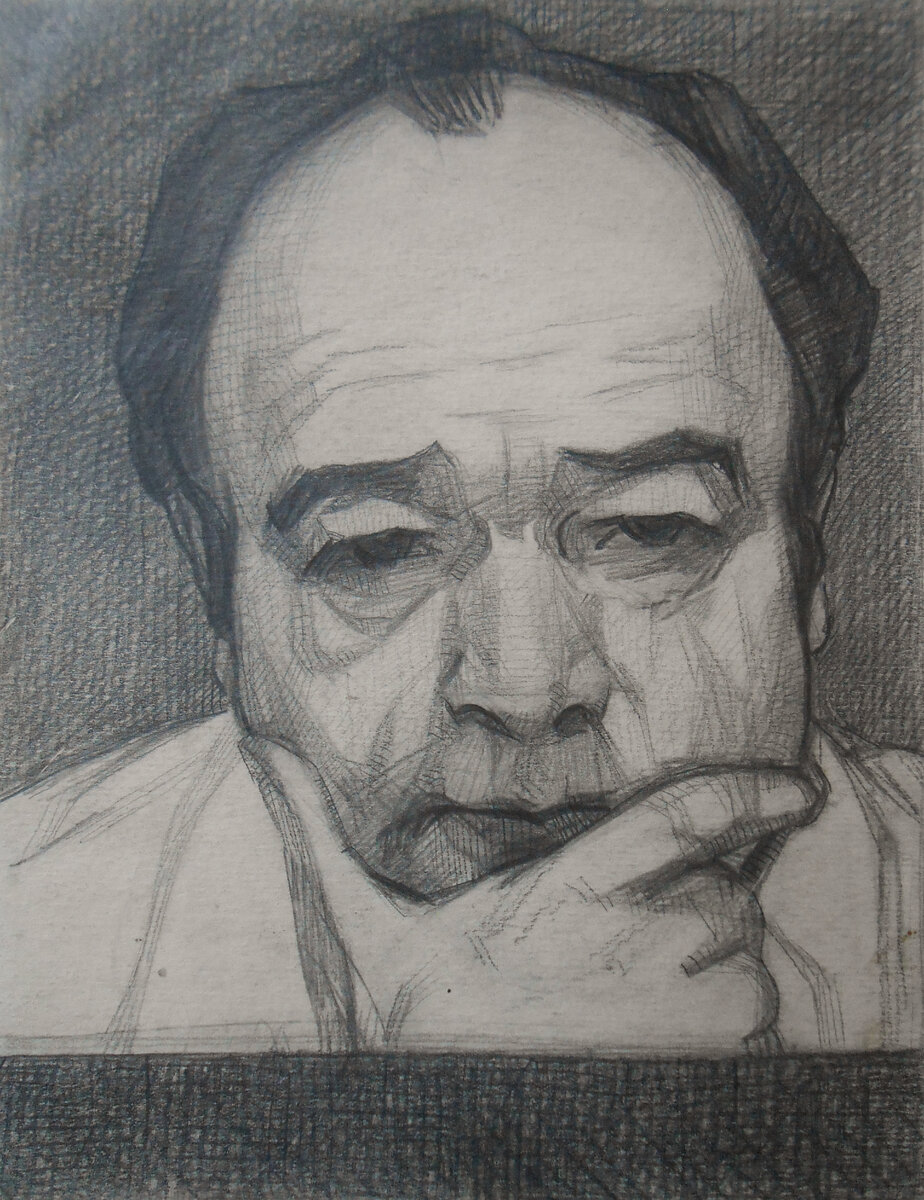 Иван Иванович Несынов "Автопортрет"1981