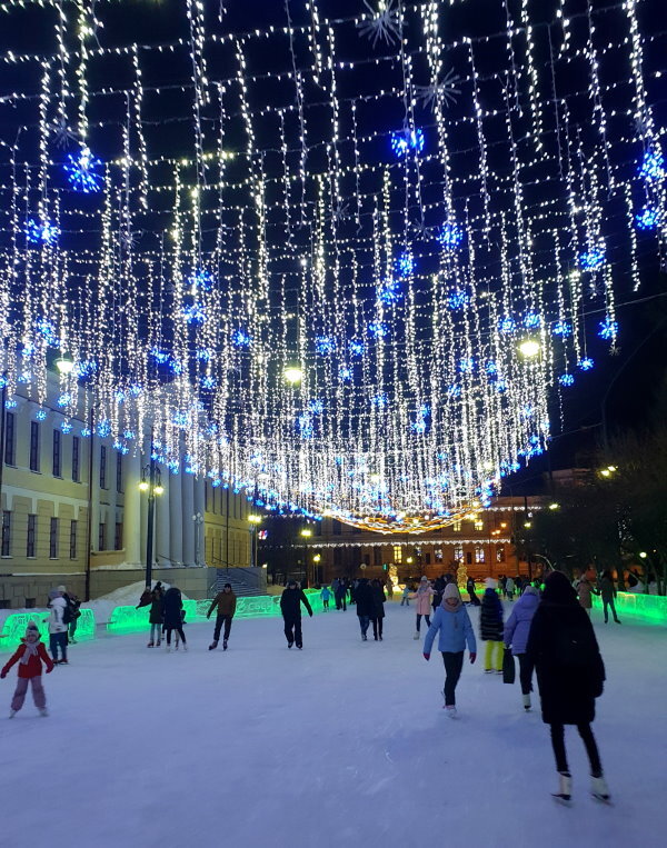 Каток на Ново-Соборной