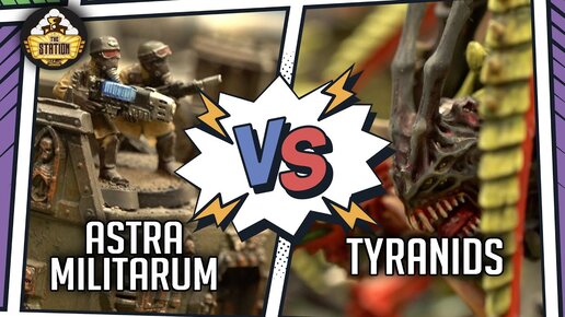 TYRANIDS vs ASTRA MILITARUM I Battlereport 1500pts I Warhammer 40000