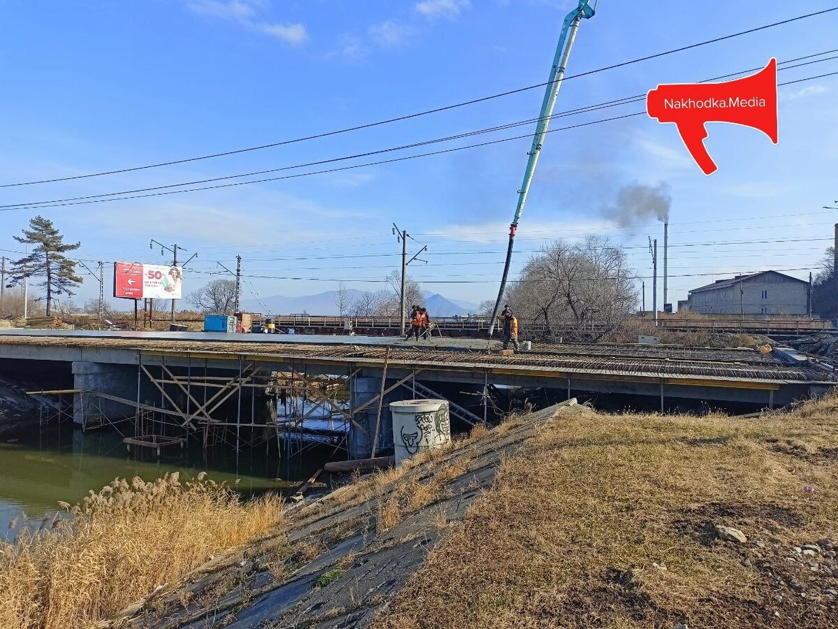 Мост через Каменку в Находке