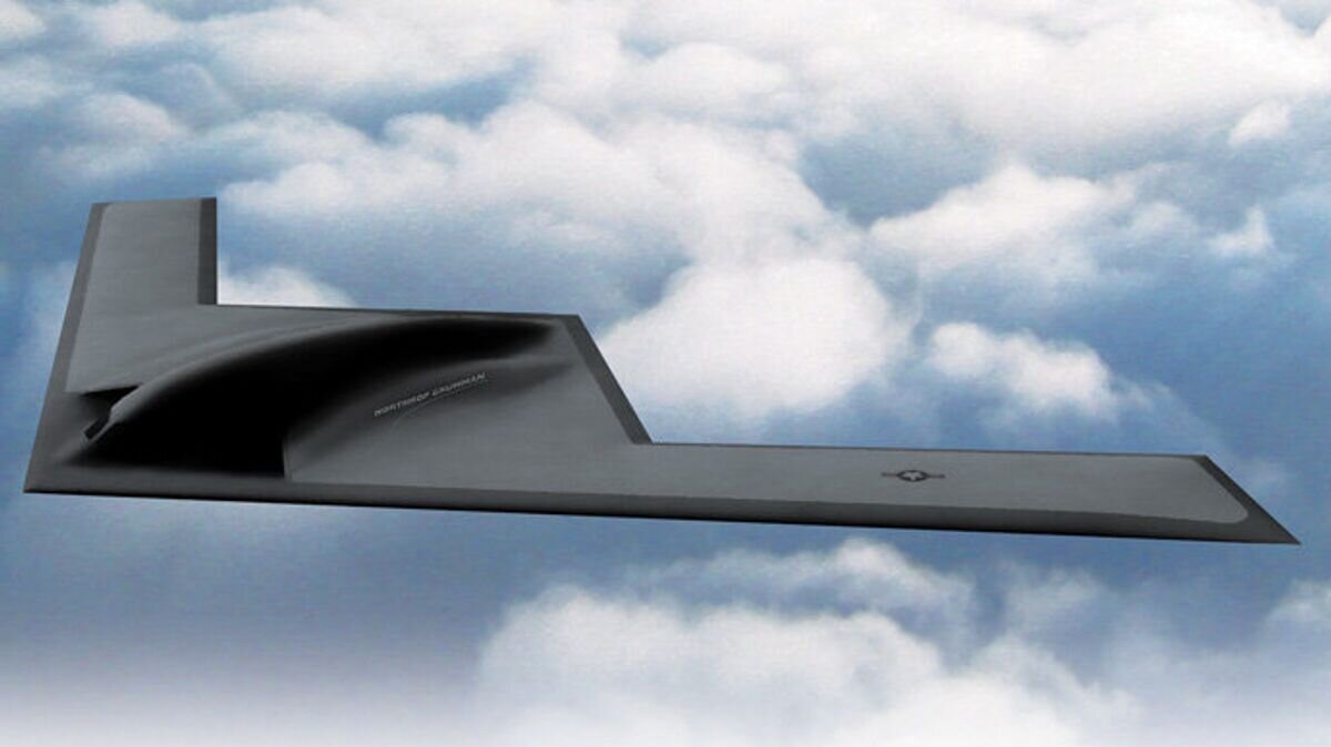    Эскиз бомбардировщика B-21 Raider© Фото : Northrop Grumman Corporation