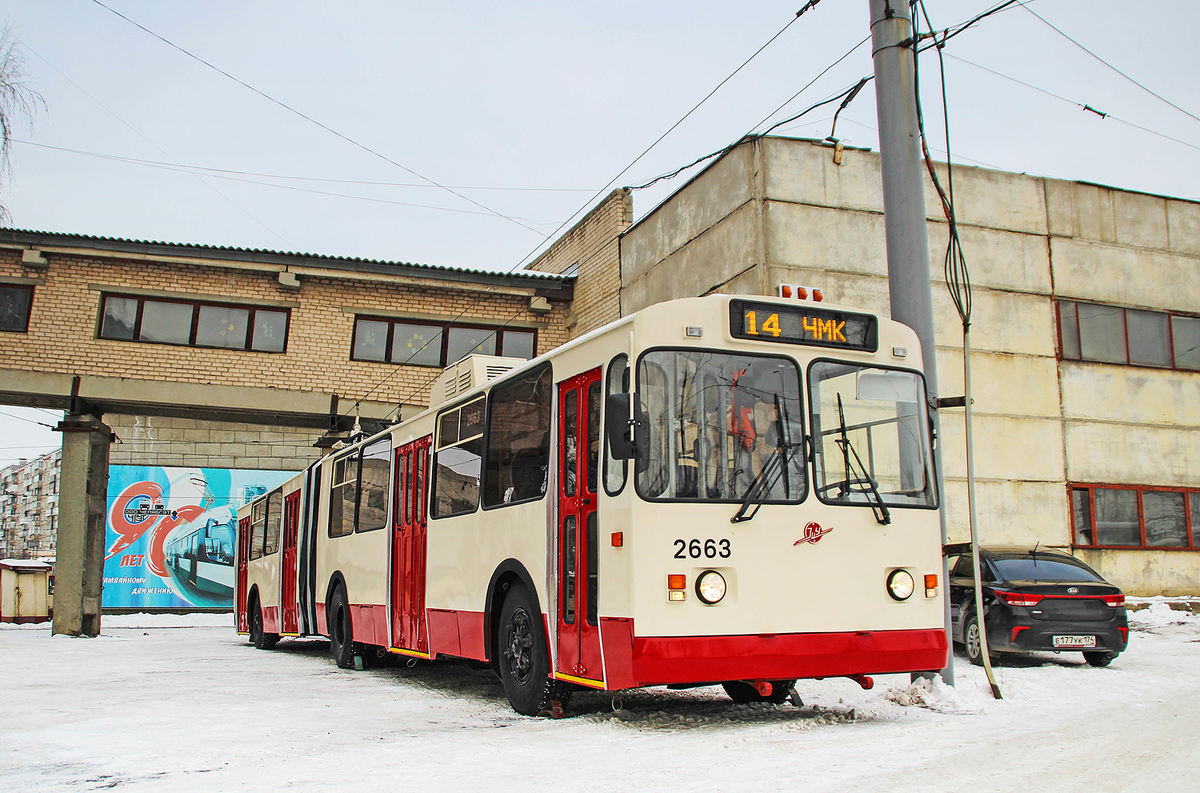 В Челябинске восстановили единственный в СНГ троллейбус ЗиУ-683В (В00) |  ПАНТОГРАФ | Дзен