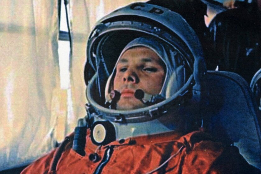 Первым в космосе был гражданин СССР Юрий Алексеевич Гагарин