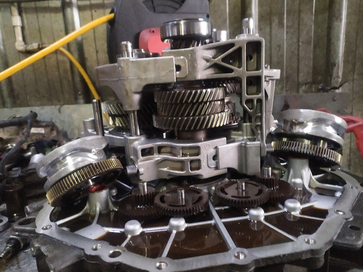 Разбор коробки powershift 6dct 250