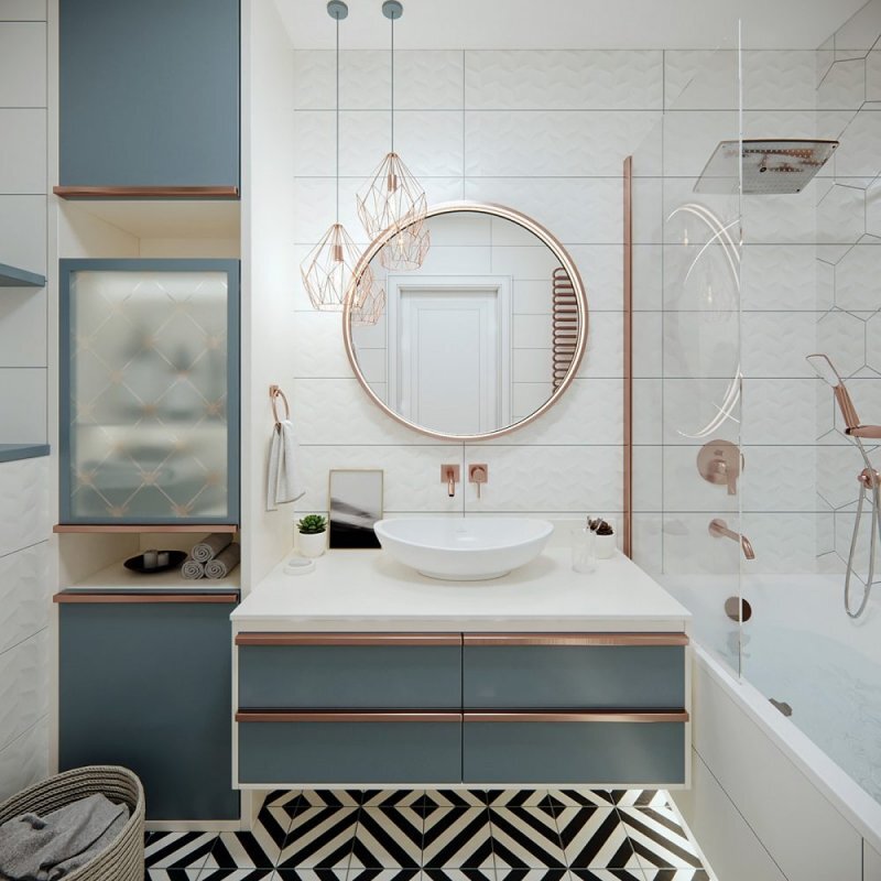 Тренды в дизайне ванных комнат 2022