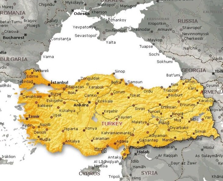 Как выглядит турция на карте Султан не хочет быть наложницей в натовском гареме Квадратура круга Дзен