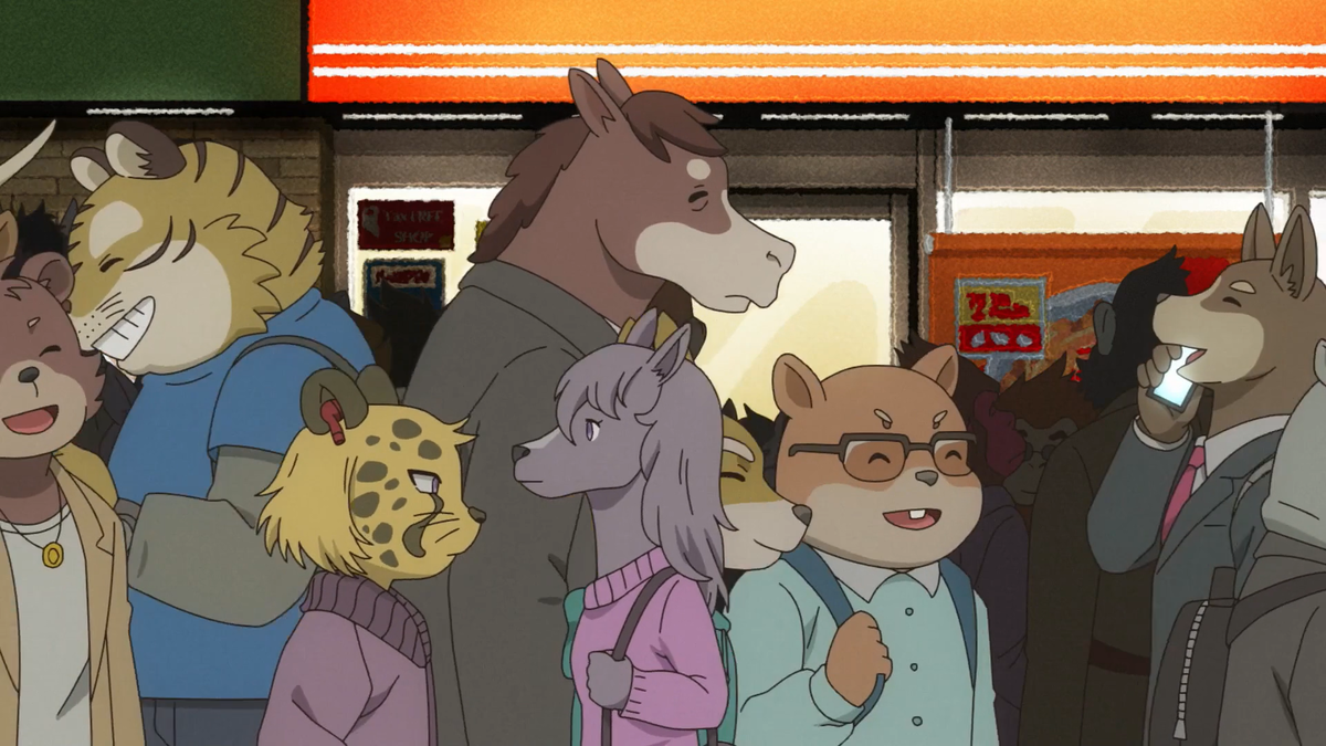 Антропоморфный Токио, который подчиняется человеческим законам...  напоминает очередную красочную утопию. Однако концепция мира намного логичнее, чем кажется на первый взгляд. Современность – это хорошо забытые последствия прошлого.