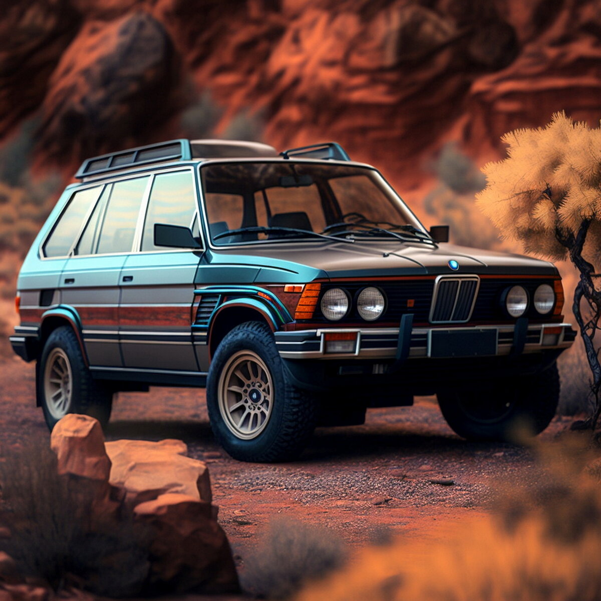    BMW X5 из 1980 года carscoops.com