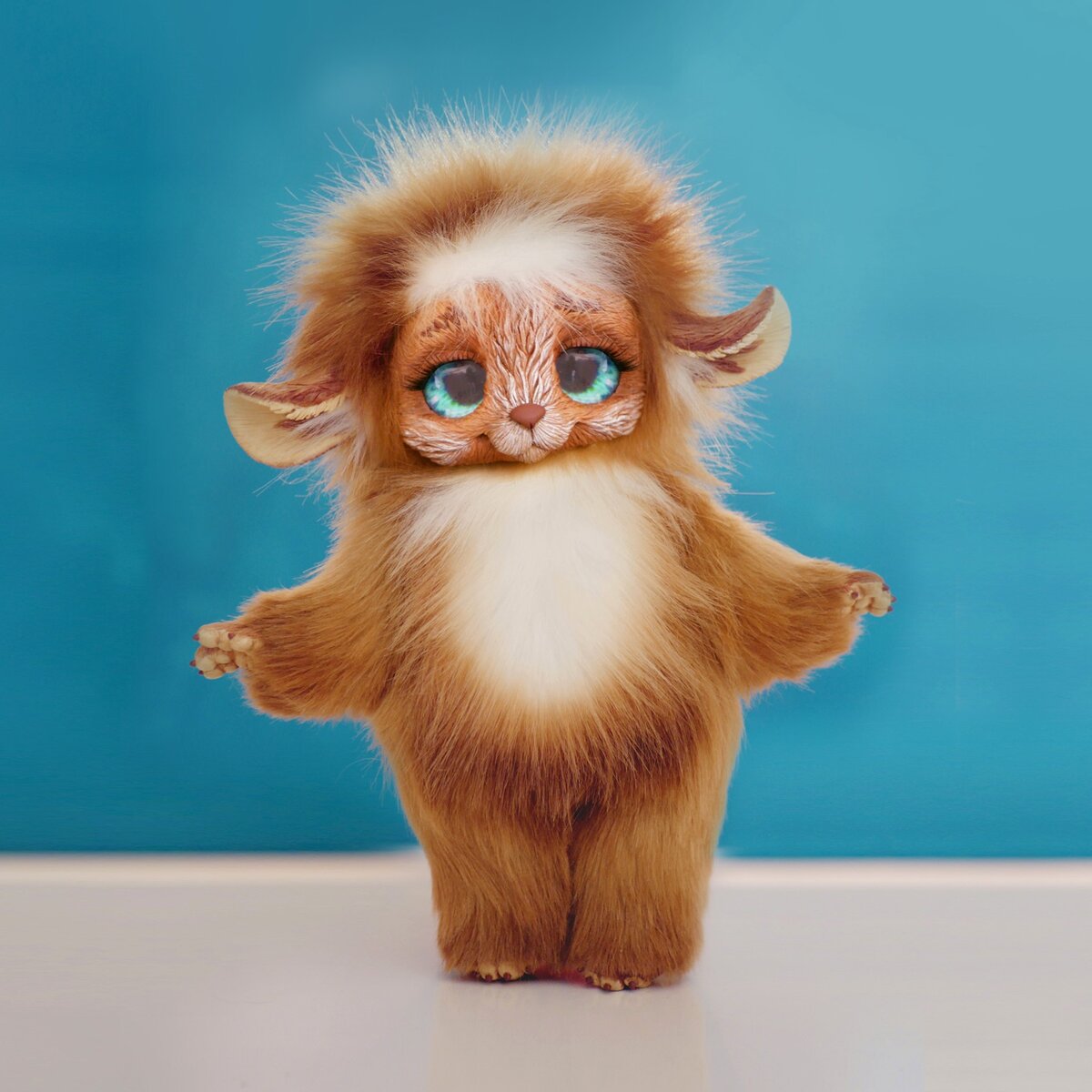 с вебинара...Игрушка автора Анастасии Астафьевой.