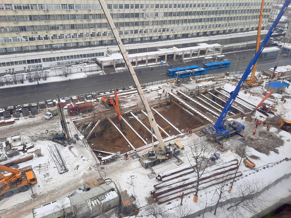 Работы на закрытом участке метро или ⛔🚇 Перегон «Царицыно