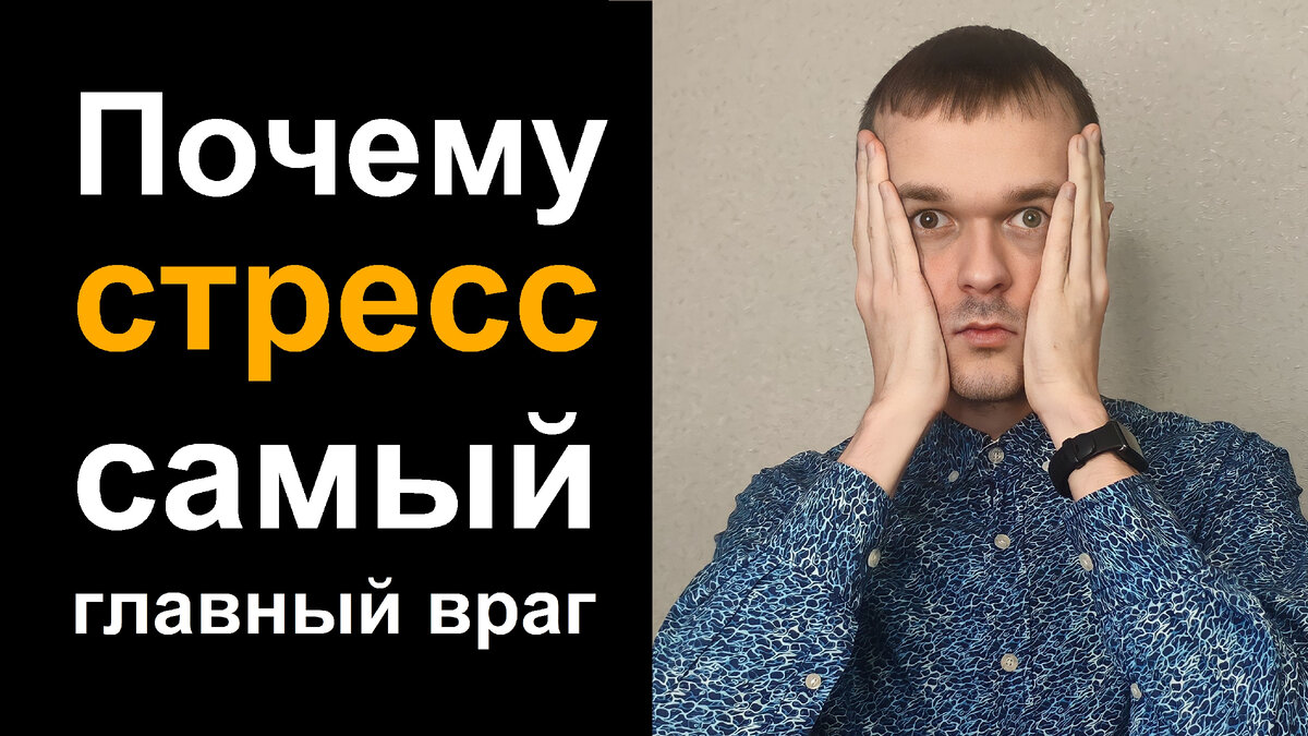 Почему стресс самый главный враг? | Юрий Шаповалов. Деньги и жизнь | Дзен