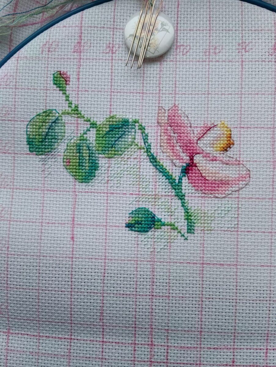 обзор отшива Панна "Орхидея" на канале ДЗЕН  Вышивка с Татьяной