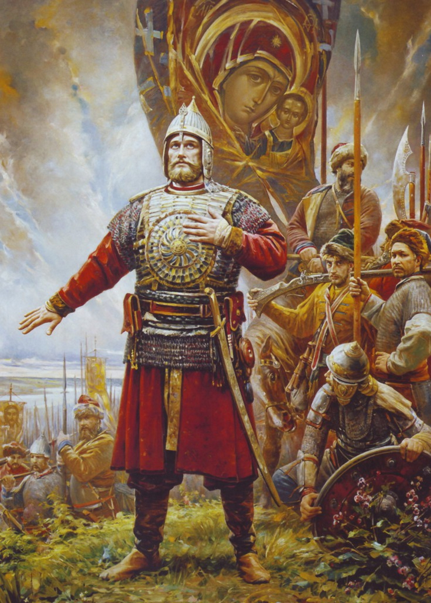 Князь Дмитрий Пожарский, один из рюриковичей.