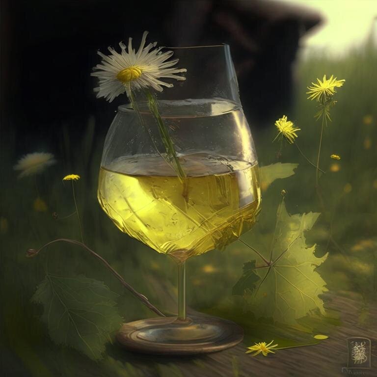 Вино из одуванчиков.