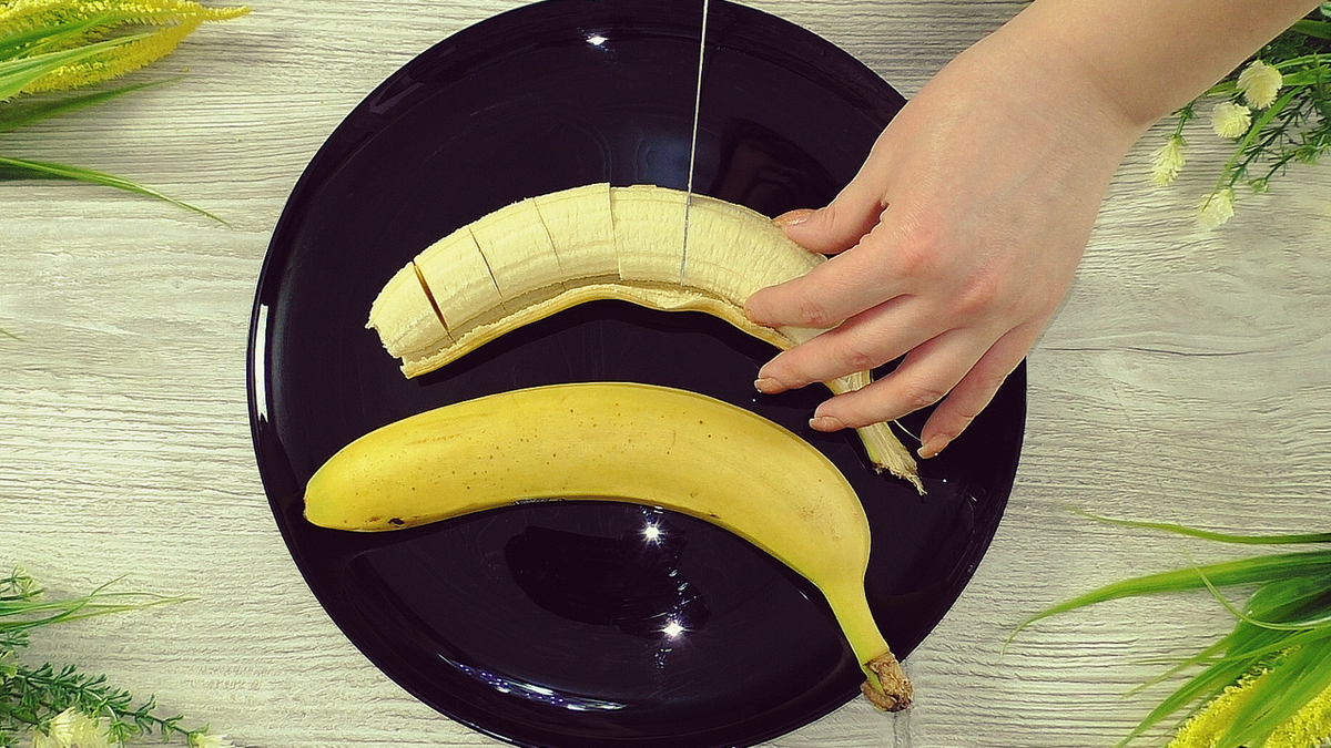 В последнее время стала часто покупать бананы: показываю, как я их жарю на десерт