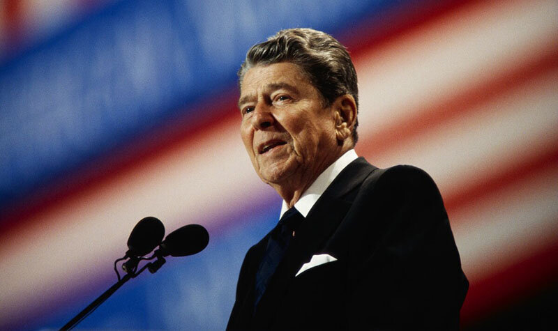 Рональд Рейган - президент США с 20 января 1981 до 20 января 1989