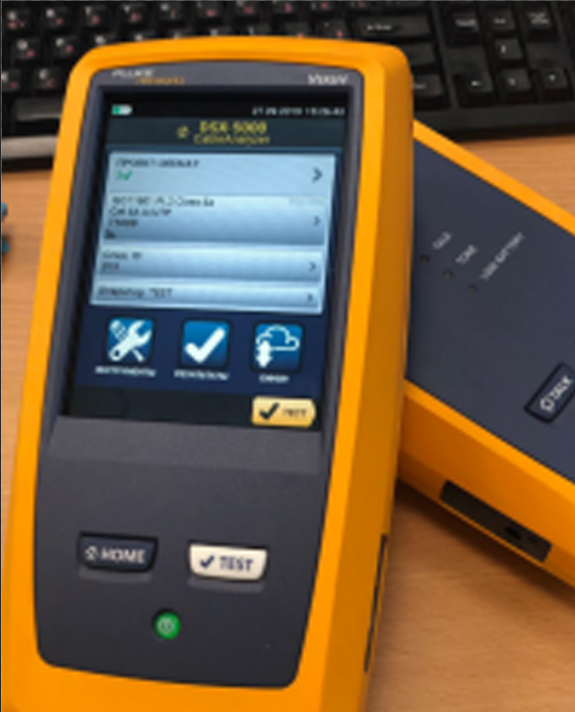 Fluke DSX-5000 прибор для тестирования СКС