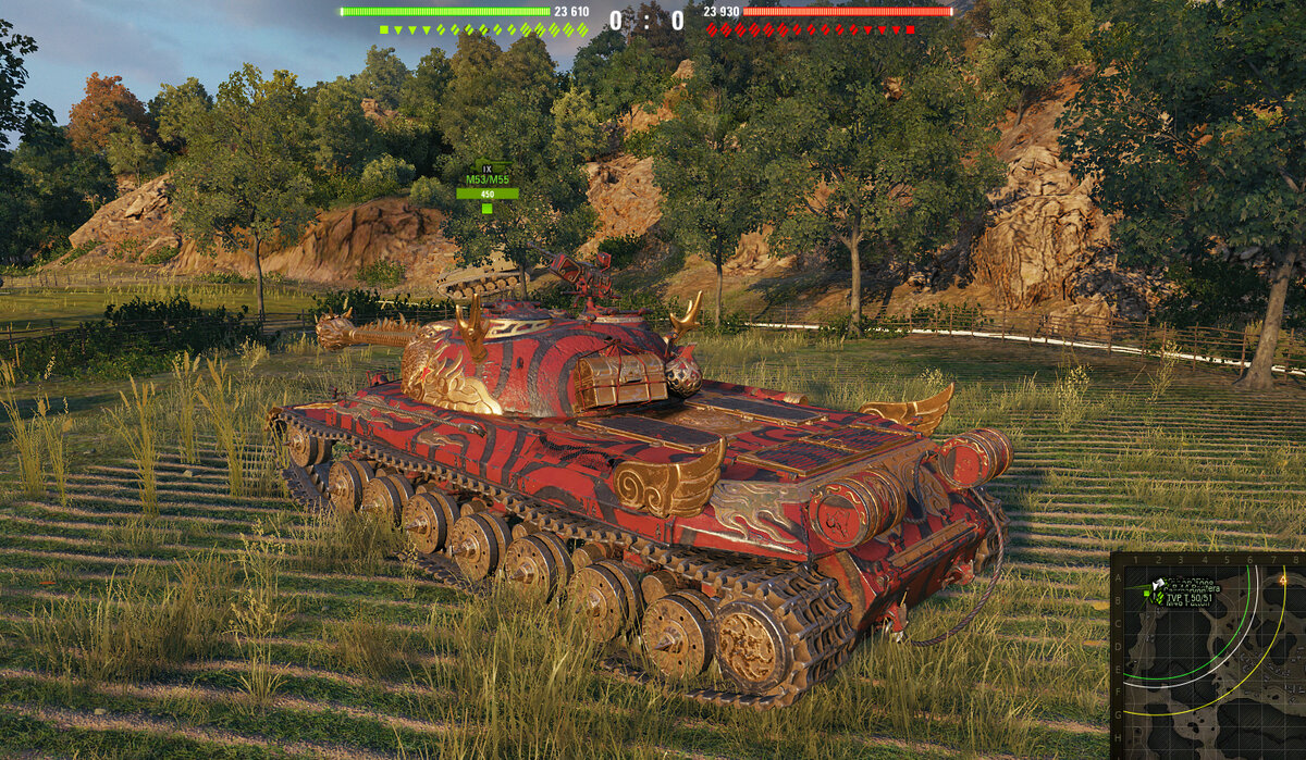 У меня он даже с камуфляжем сочетается)