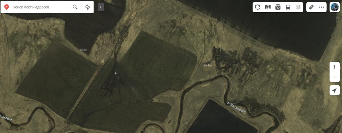 Скриншот сделан автором статьи, на Яндекс картах