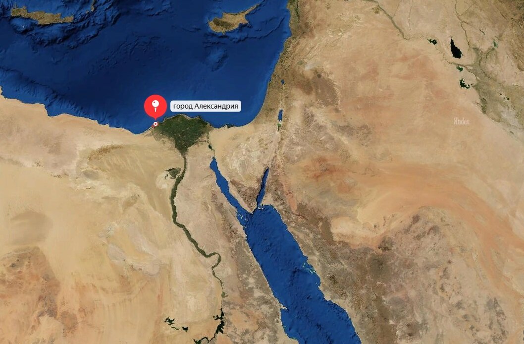 Александрия, Египет на карте — точное время, часовой пояс