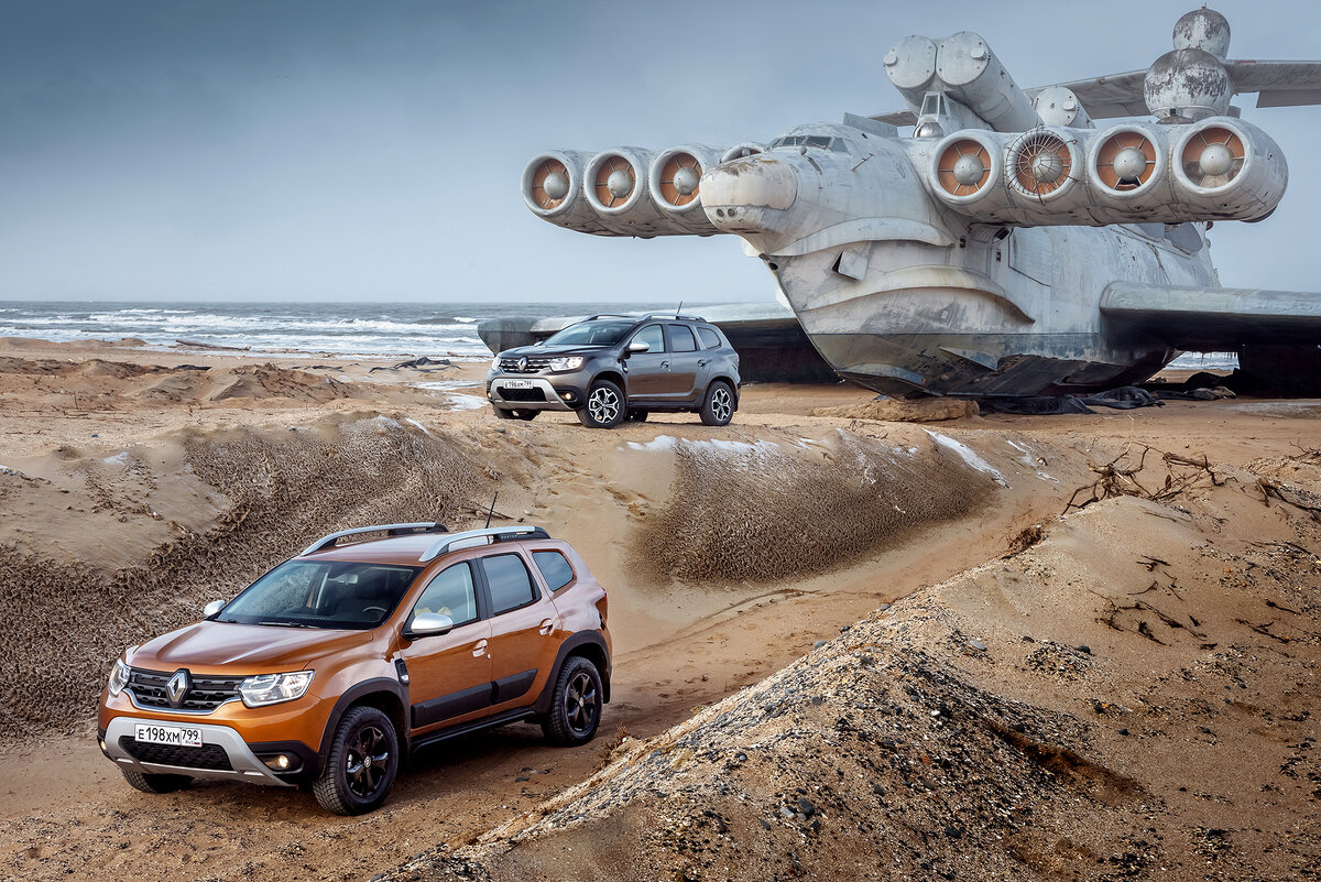 Новый Renault Duster и экраноплан Лунь. Фотосъемка для Рено и вопрос  читателям по цвету Дастера | RЯБИНИН ❇️ | Дзен