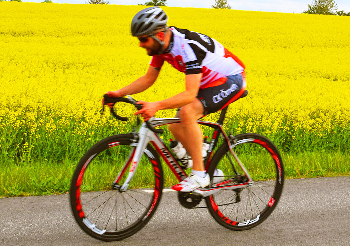 Велосипедист. Фото из открытых источников.