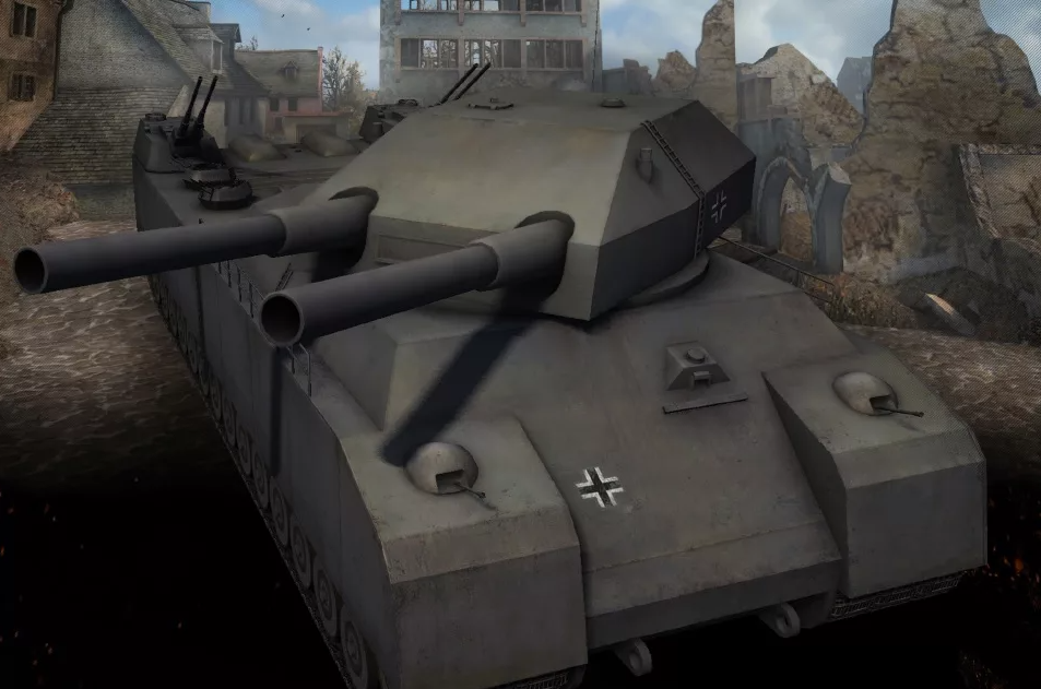 давно выведенный из игры Ratte 1