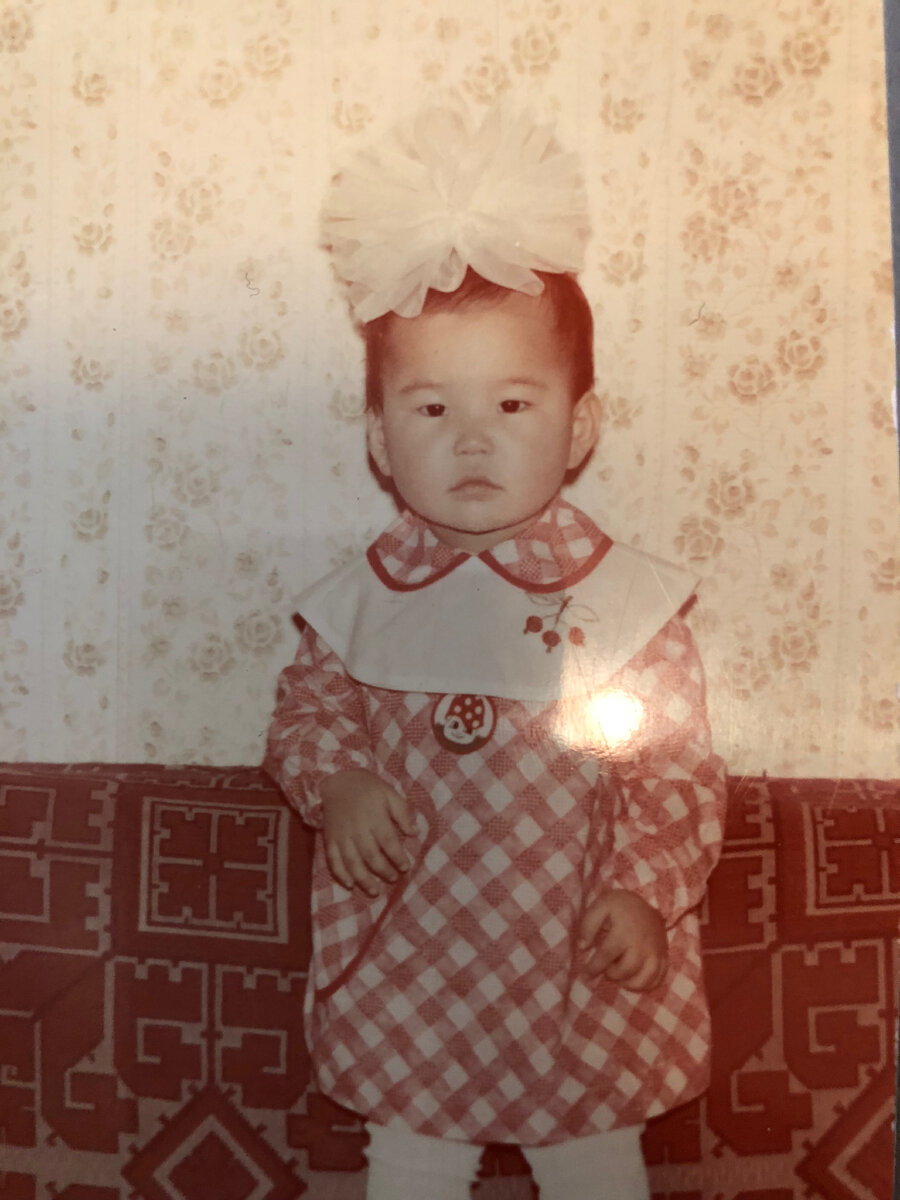 Это я. 1991 г. пос. Зырянка