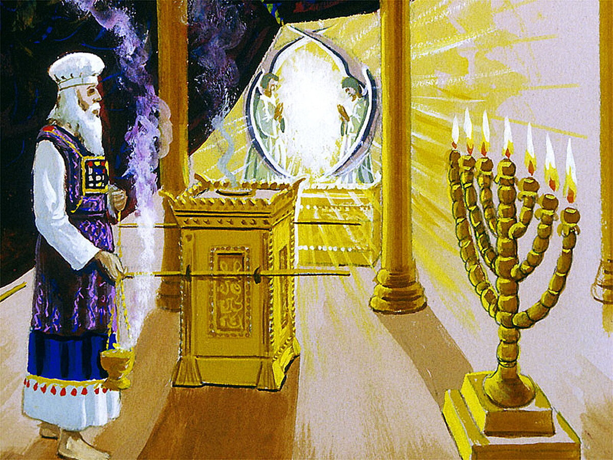 Золотой светильник скинии Моисея