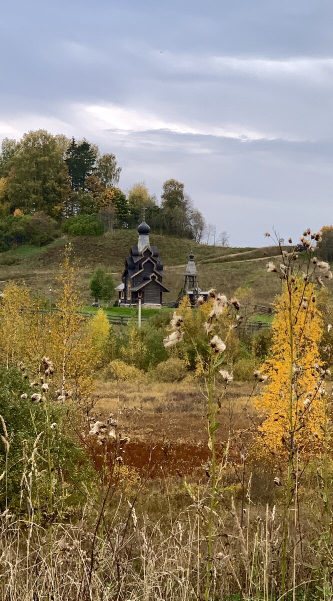 В тиши и глуши, между Волгой и Селигером, деревянная церковь Преображения  Господня. | ЗОДЧИЙ НА КОЛЁСАХ | Дзен