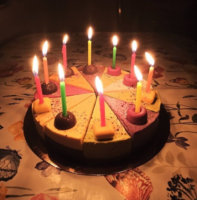 Набор свечей для торта 