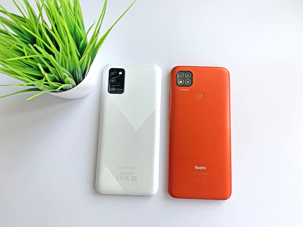 Samsung Galaxy A02s и Xiaomi Redmi 9C