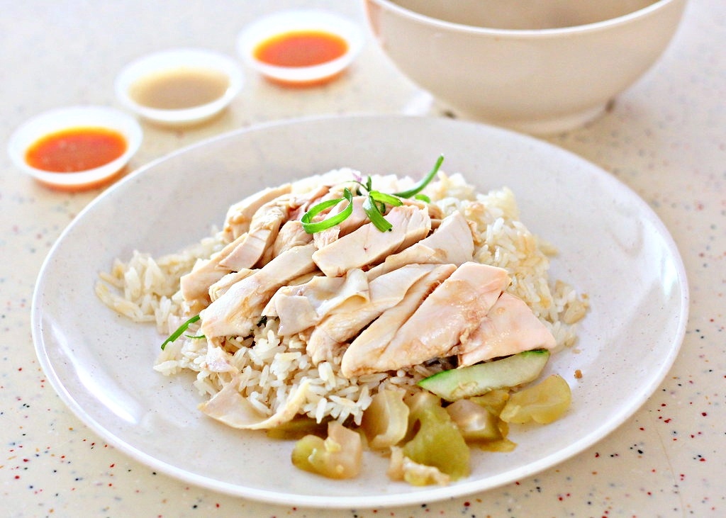 Паровой цыпленок по - шаньдунски