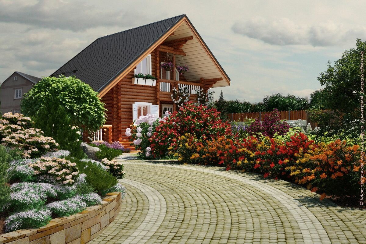 Правильная дорожка к дому