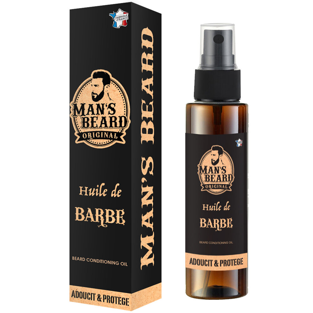 Классическое масло для бороды от Man's Beard для смягчения и защиты