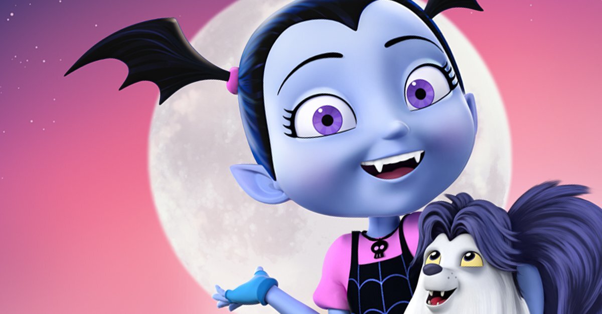 Включи ревей. Вампирина ви. Герои мультика Вампирина. Vampirina Disney. Удивительная ви Вампирина.