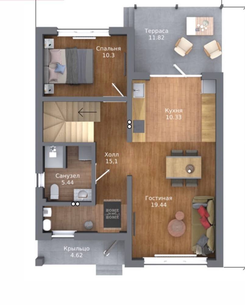 план 1 этажа