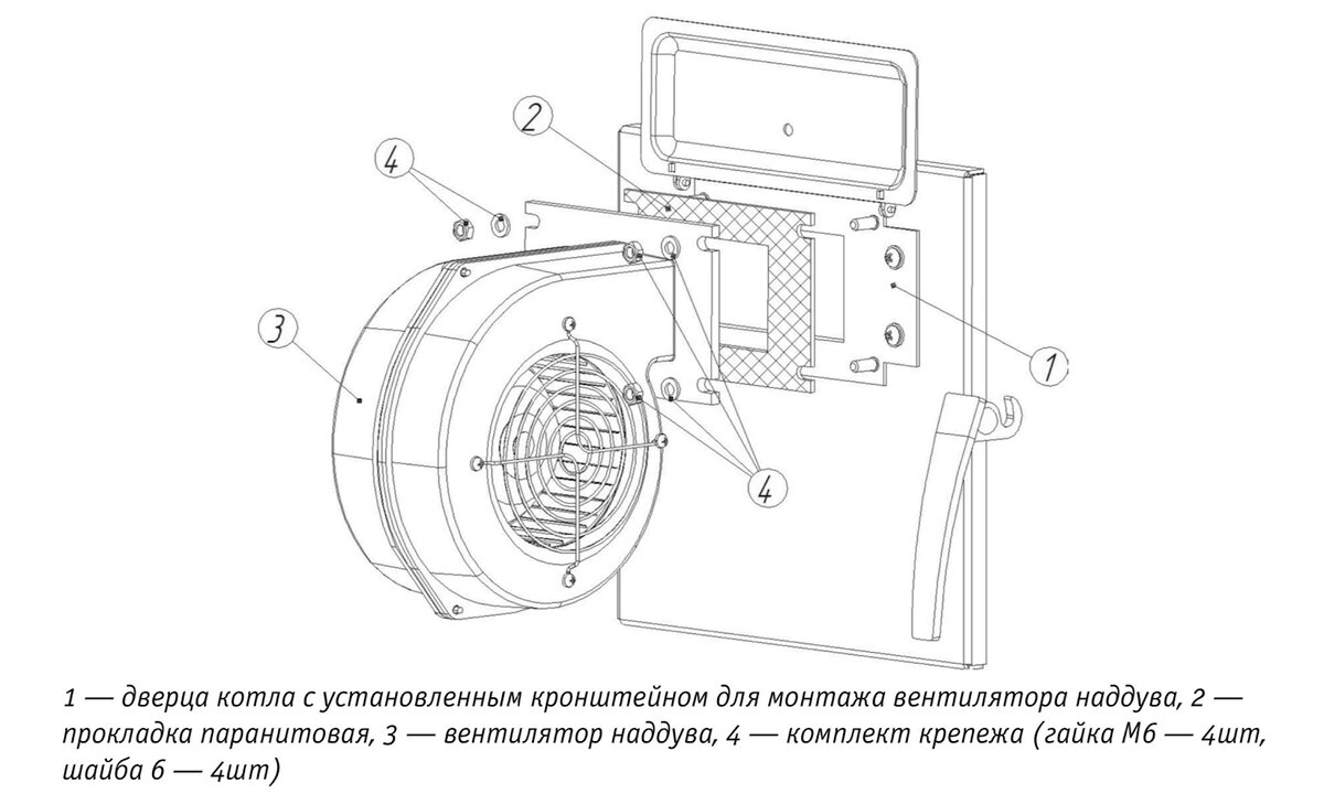 Вентилятор (турбина) Ariston Genus, Genus Evo, Clas B 24 FF (65104255)